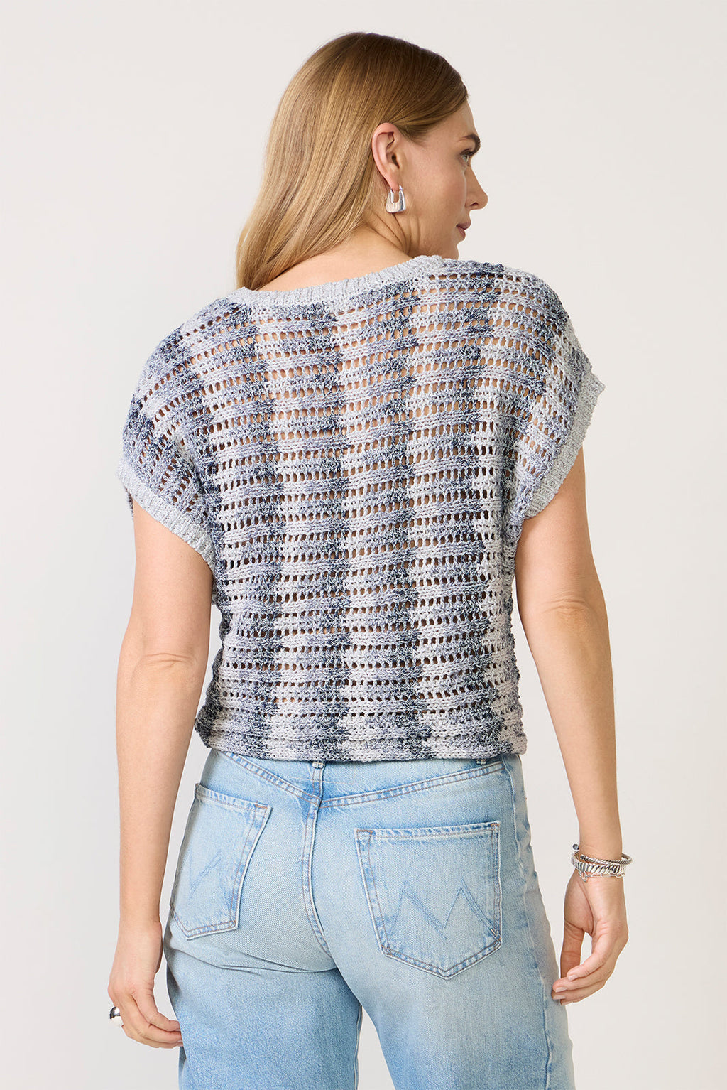 Women's Ballast Crochet Stripe Top