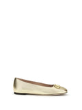 Valentino Garavani Women Vlogo Signature Laminated Nappa Ballerinas