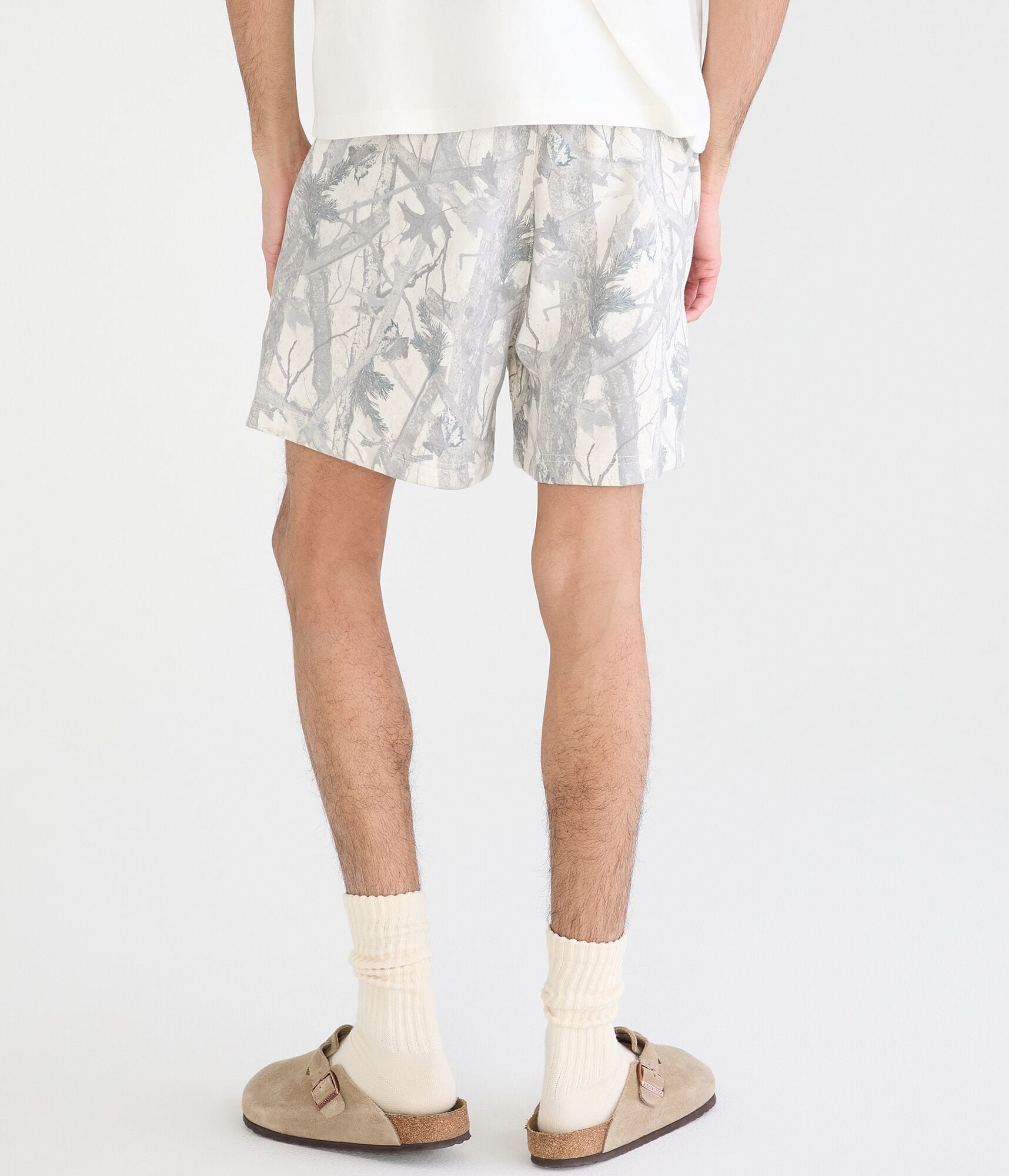 Aeropostale Cloud Soft Forest Camo Fleece Shorts