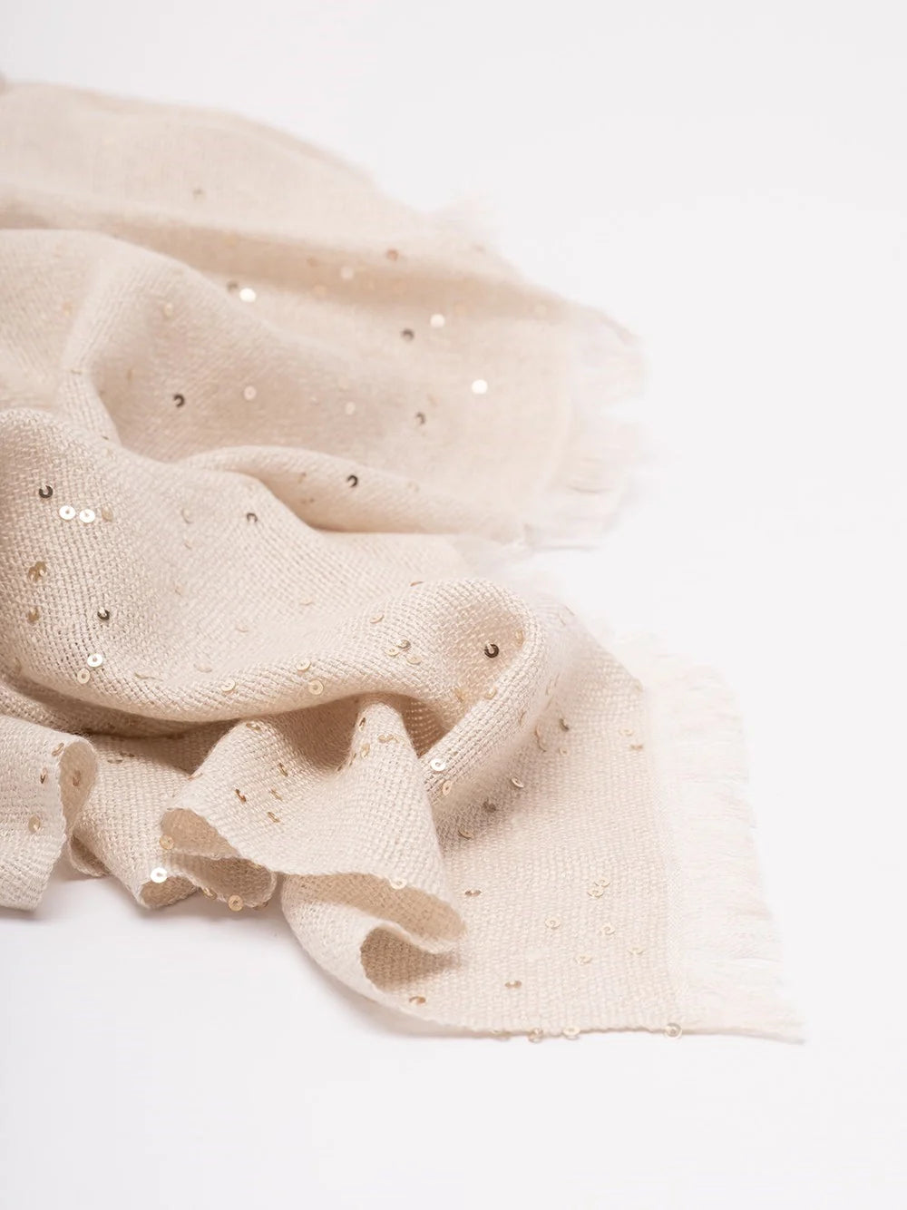 Brunello Cucinelli Women Cashmere And Silk `Diamond` Yarn Scarf