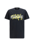 Dsquared2 Men Cotton Printed T-Shirt
