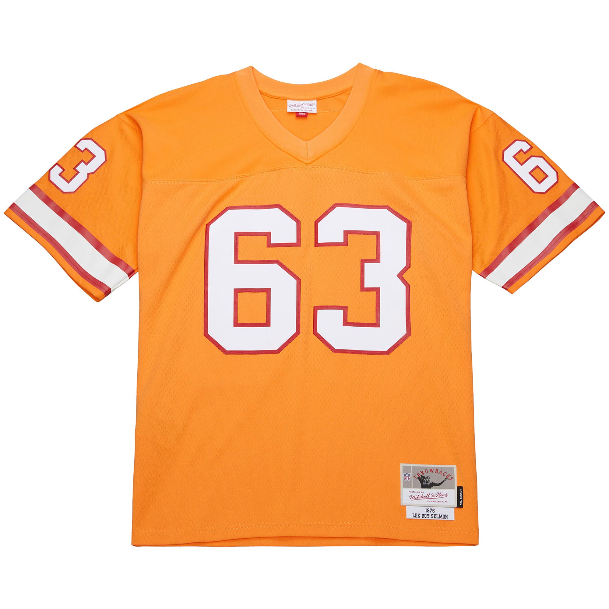 Tampa Bay Buccaneers Lee Roy Selmon Mitchell & Ness Orange 1976 Legacy Replica Jersey