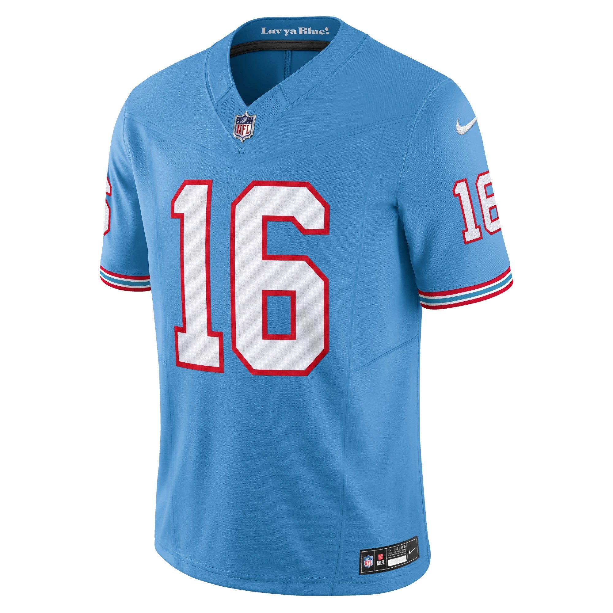 Tennessee Titans Treylon Burks Light Blue Vapor F.U.S.E. Limited Jersey