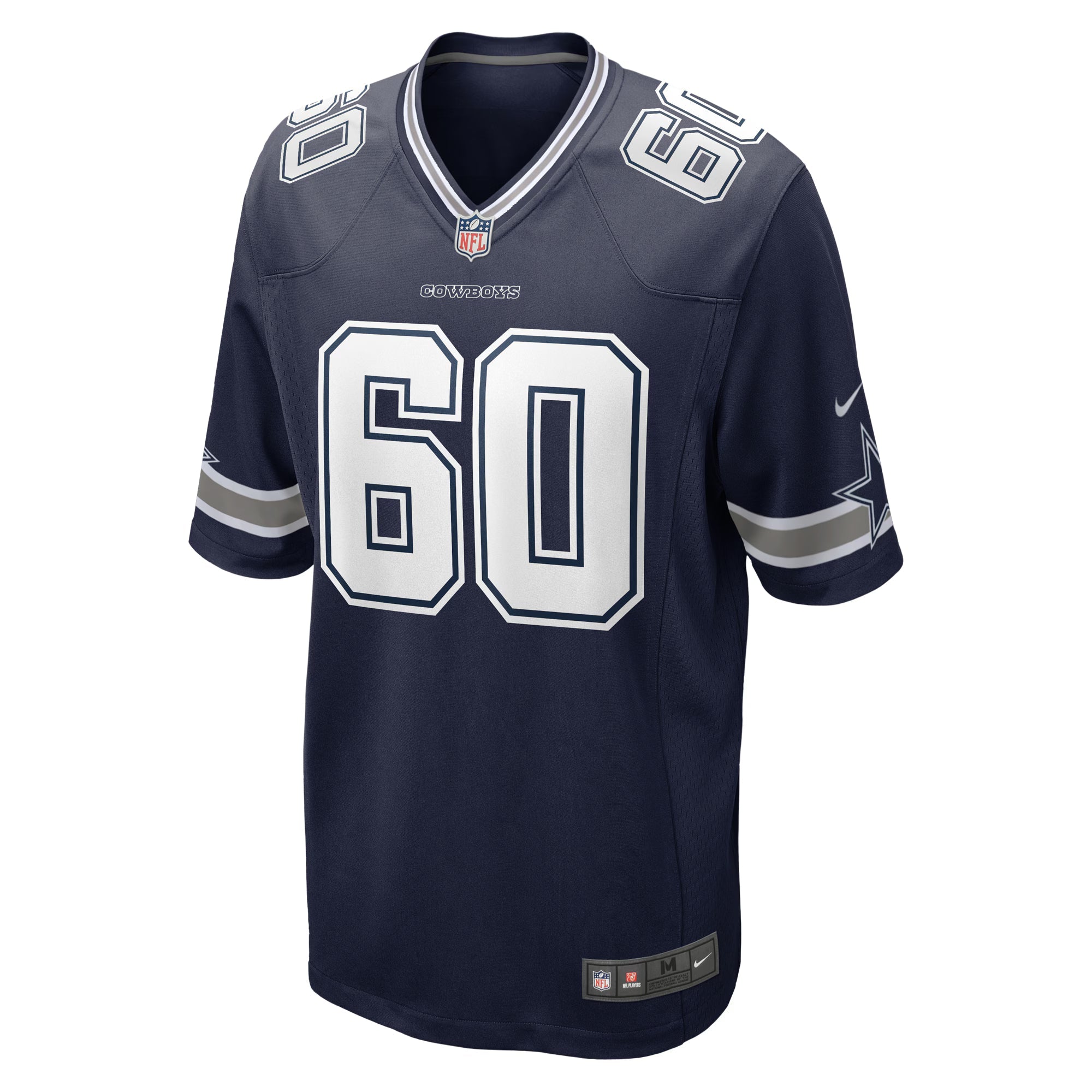 Dallas Cowboys Tyler Guyton Navy Player Game Jersey