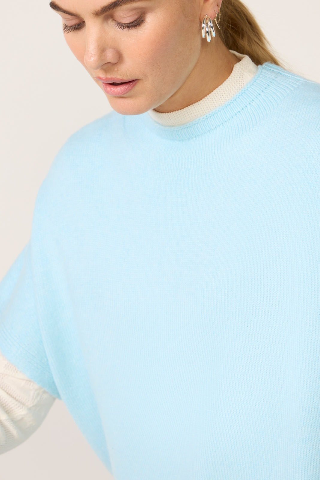 Women's Easy Layering Shell Sweater Top