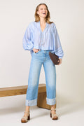 Women's The Half-Pipe Ankle Cuff Fray Boyfriend Jean