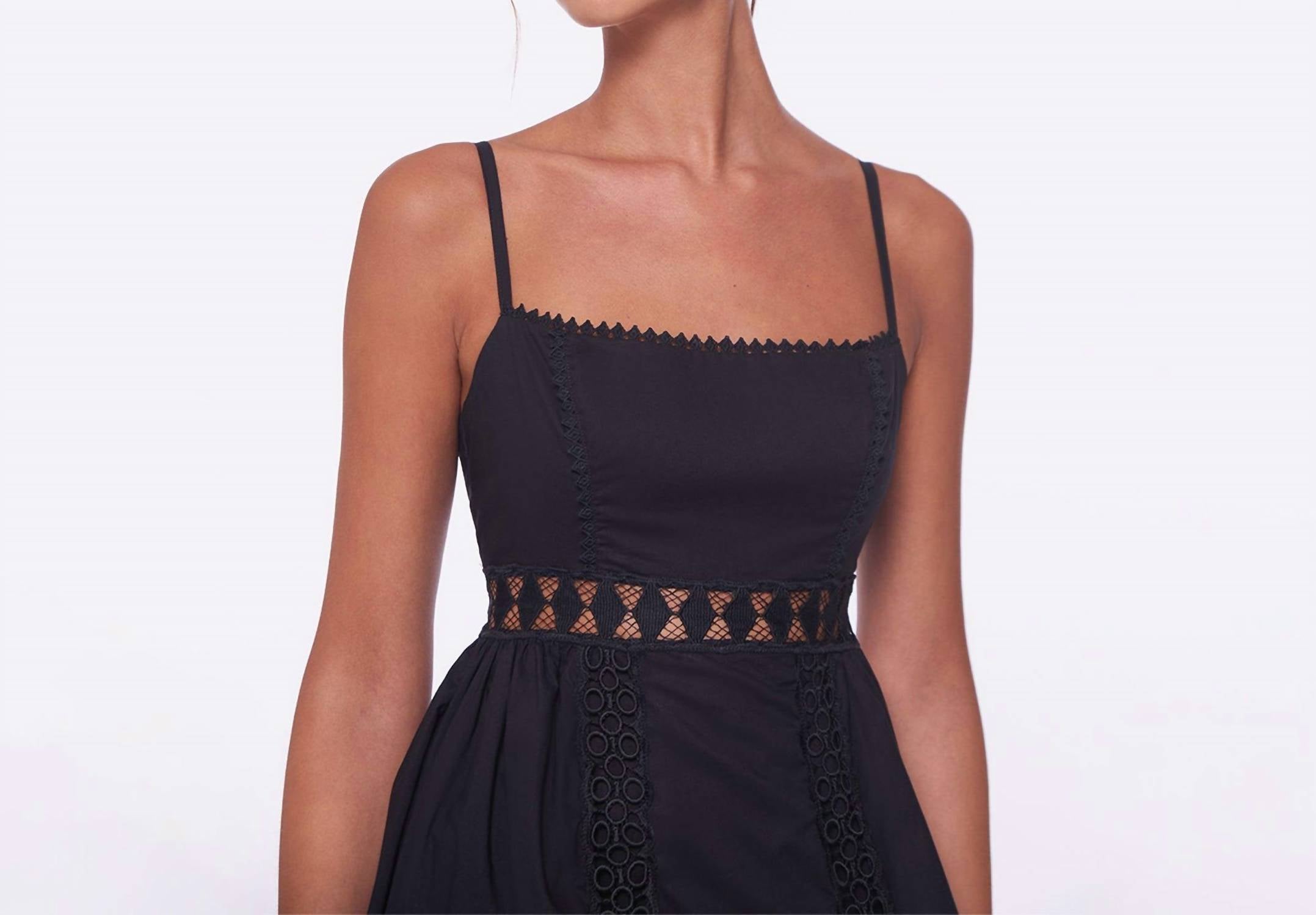 Charlotte Maxi Dress In Black