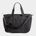 Solid Spacious Multi Compartment Carryall Tote Bag