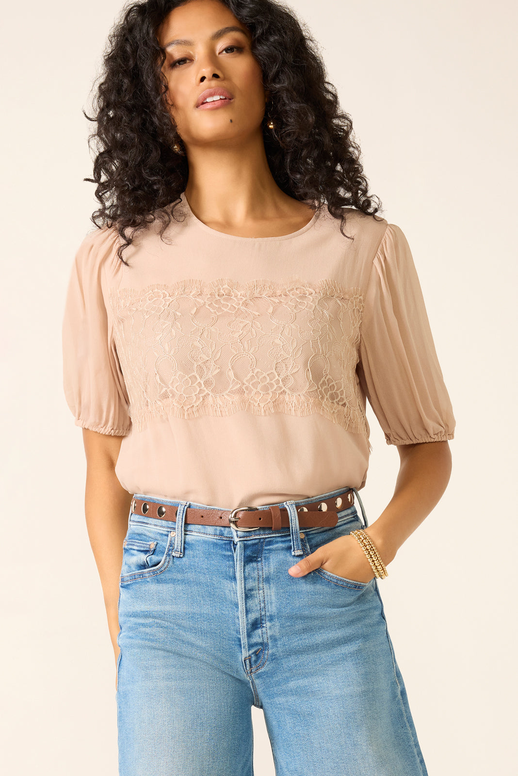 Women's Sweet Romance Lace Top