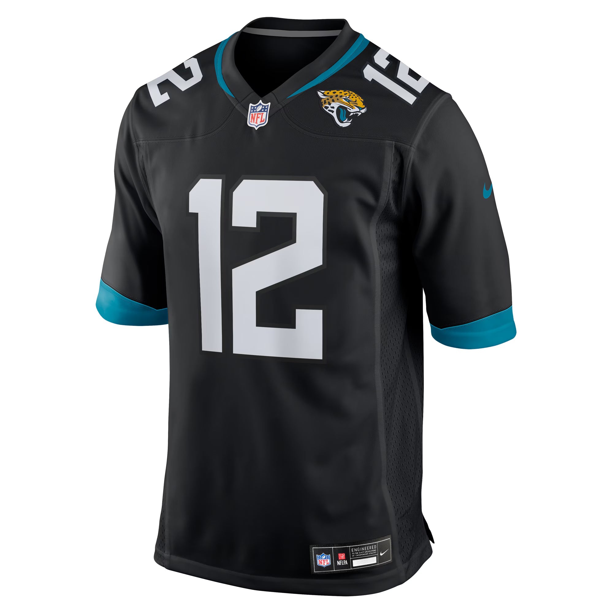 Jacksonville Jaguars Travis Hunter Black 2025 NFL Draft First Round Pick Alternate Game Player Jersey