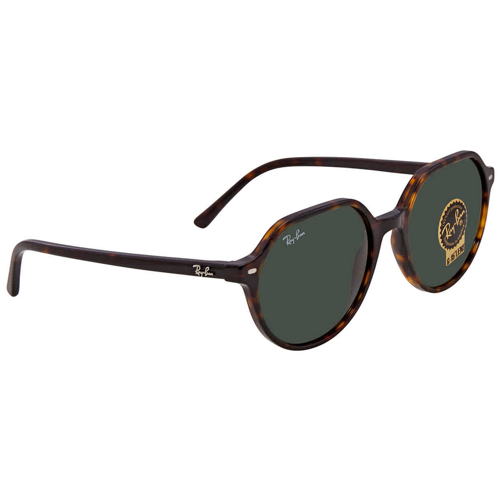 Ray Ban Thalia Green Round Unisex Sunglasses RB2195 902/31 53