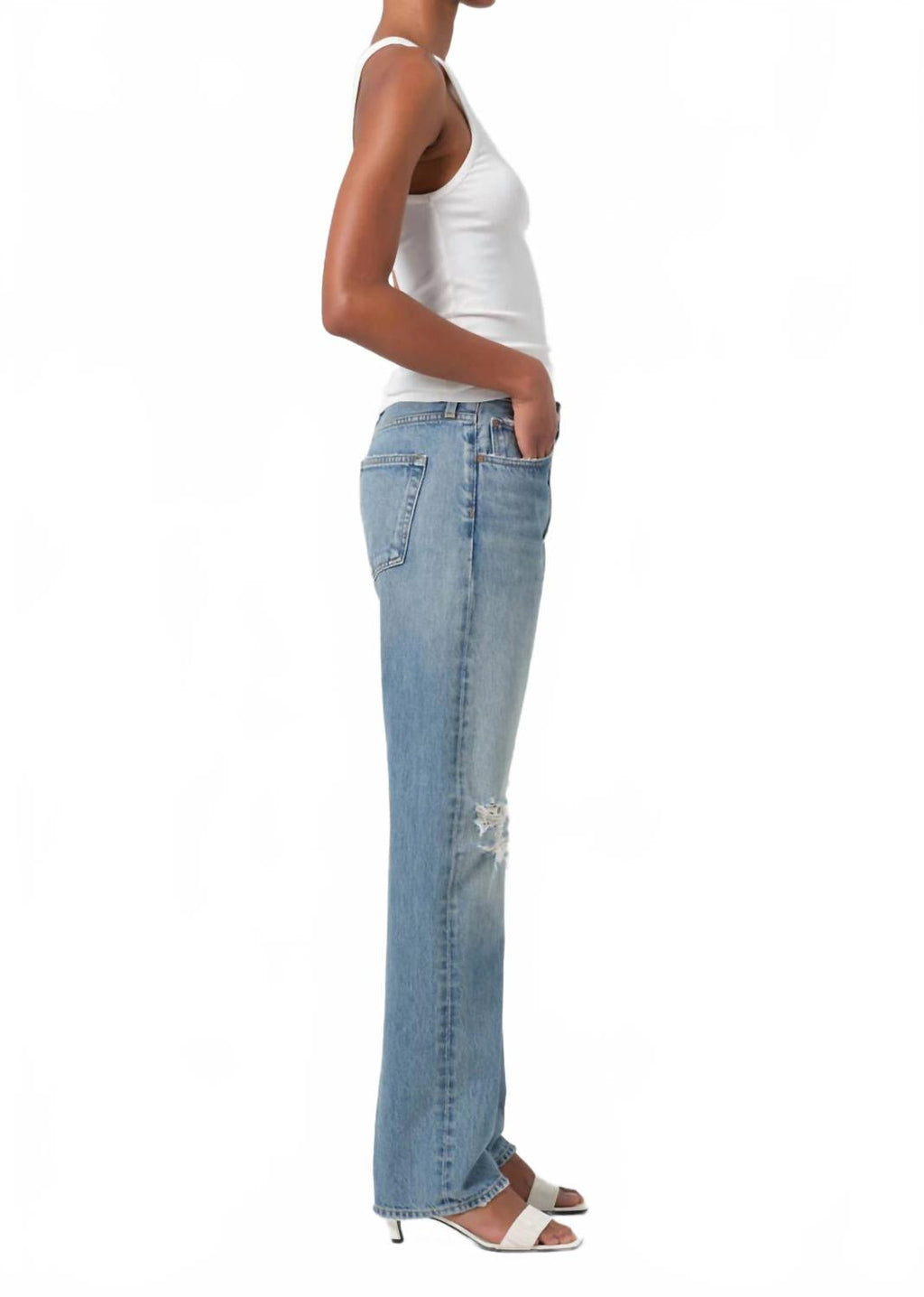 Kelly High Rise Jeans In Backdrop