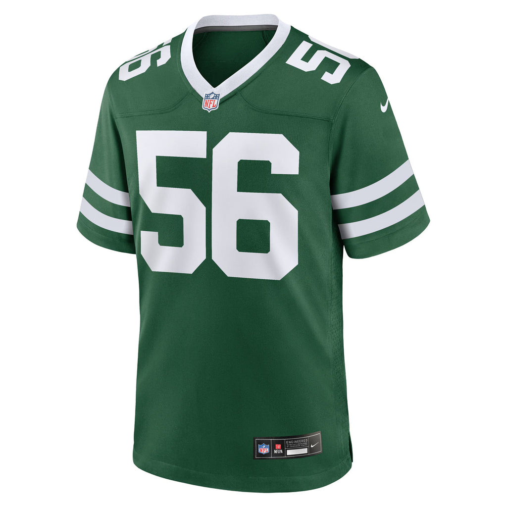 New York Jets Quincy Williams Legacy Green Game Player Jersey
