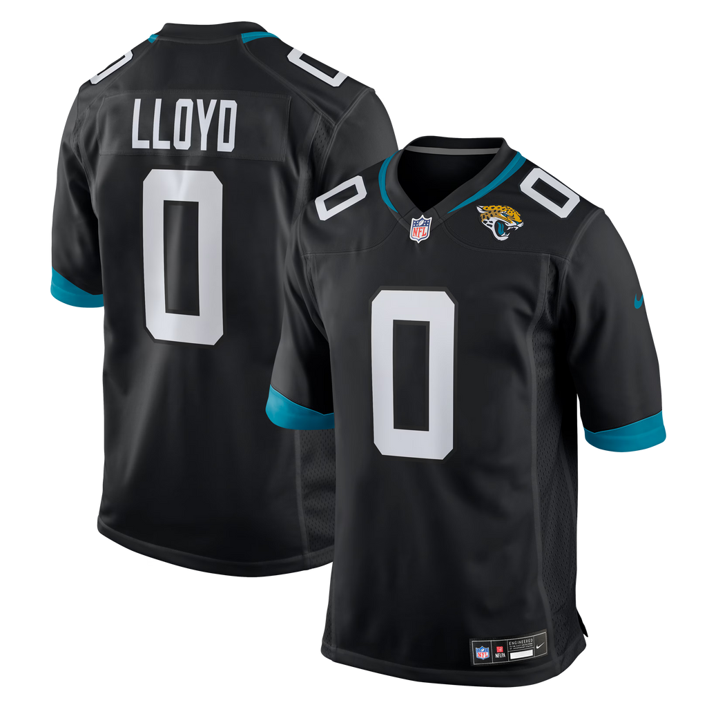 Jacksonville Jaguars Devin Lloyd Black Alternate Game Jersey