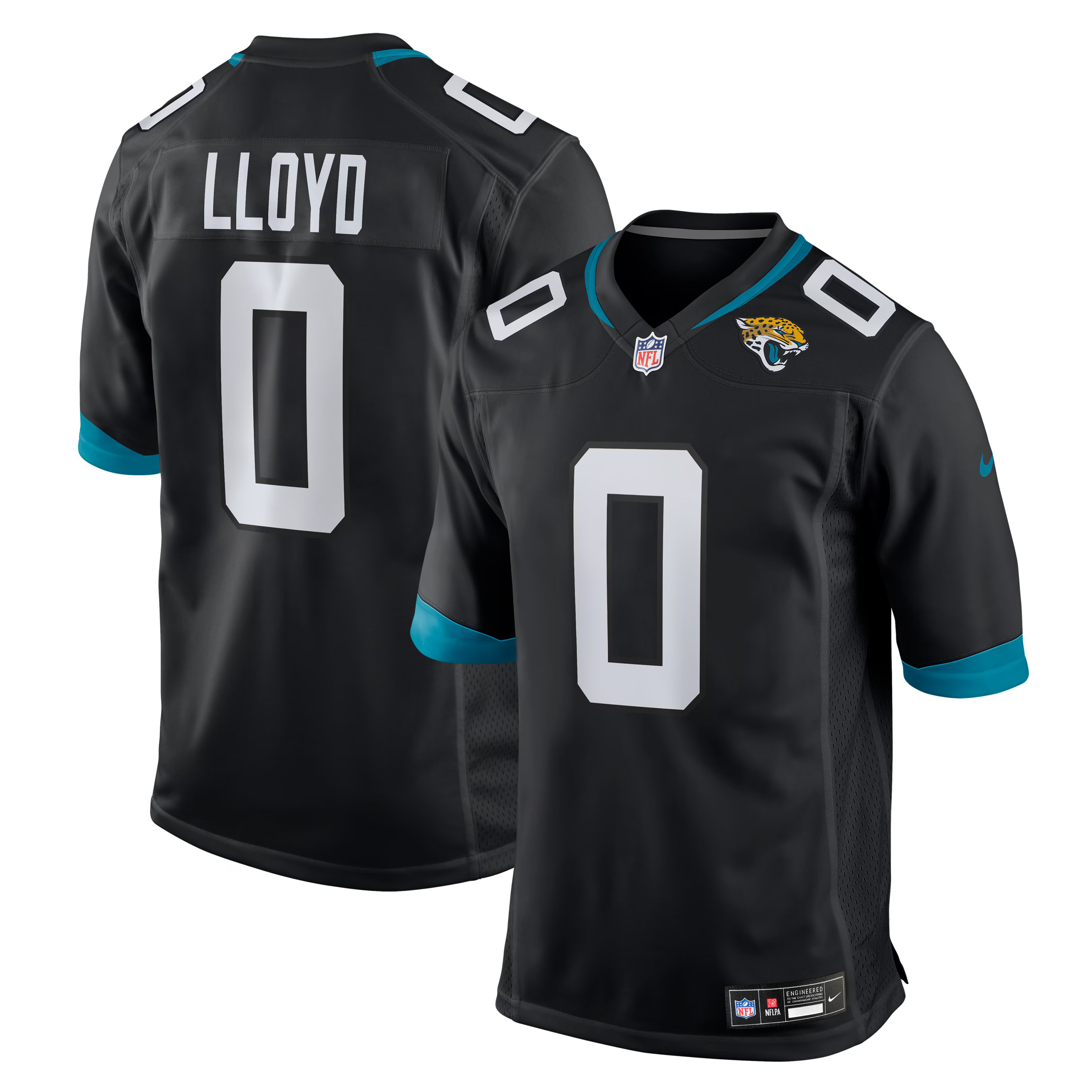 Jacksonville Jaguars Devin Lloyd Black Alternate Game Jersey
