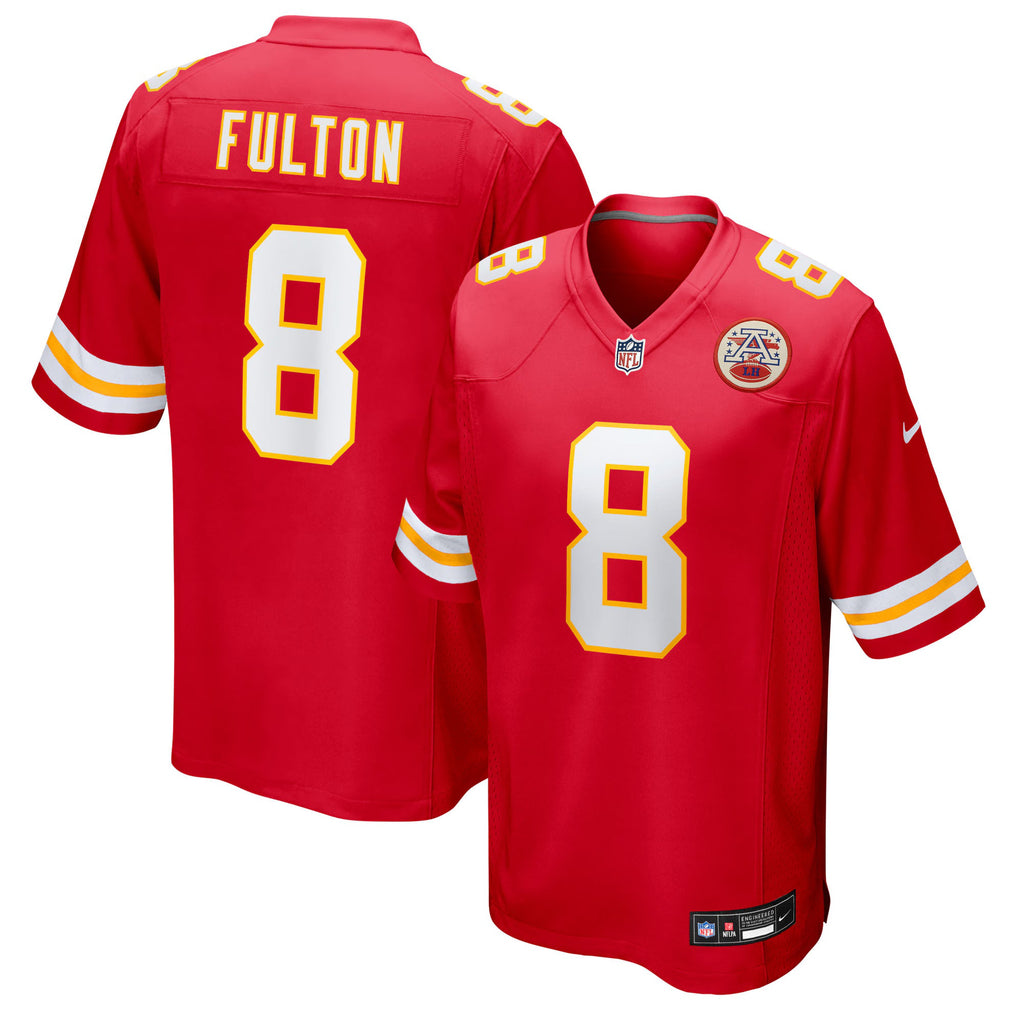 Kansas City Chiefs Kristian Fulton Red Team Game Jersey