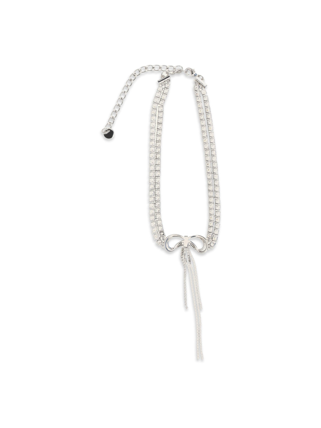Self-Portrait Women Crystal Double Bow Choker