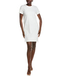 Gracia Side Pattern Shift Dress