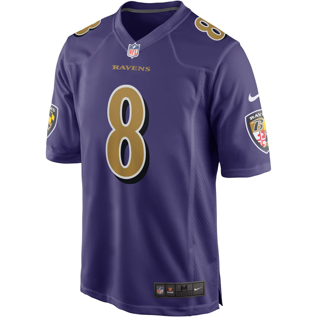 Baltimore Ravens Lamar Jackson Purple Alternate Game Jersey