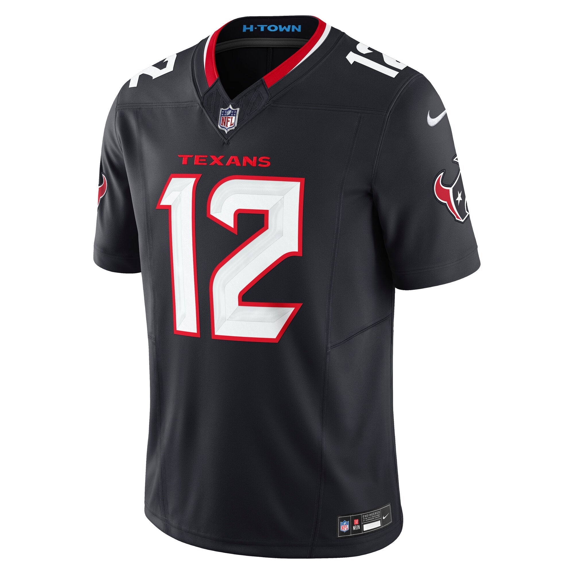 Houston Texans Nico Collins Navy Team Vapor F.U.S.E. Limited Jersey