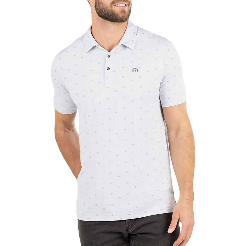 Hot Chili Polo Shirt In Heather Light Gray