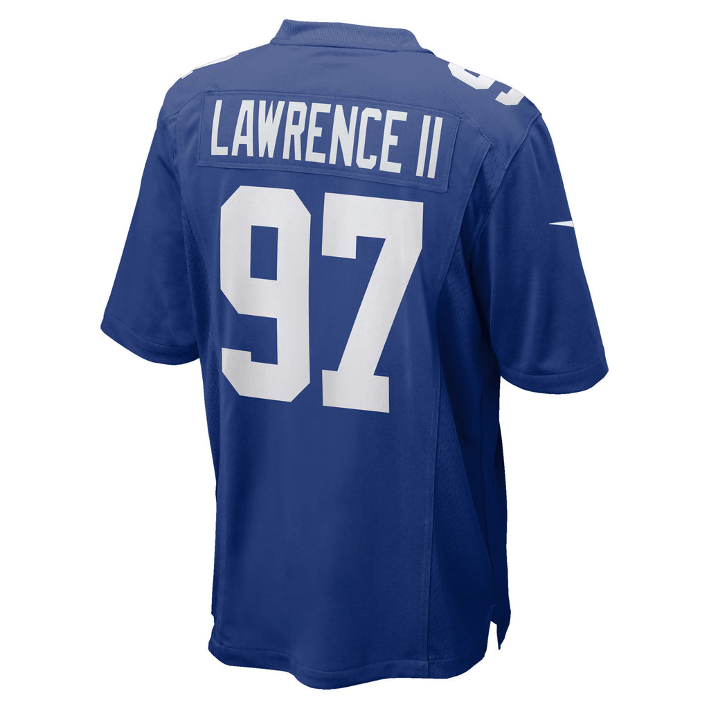 New York Giants Dexter Lawrence II Royal Team Game Player Jersey
