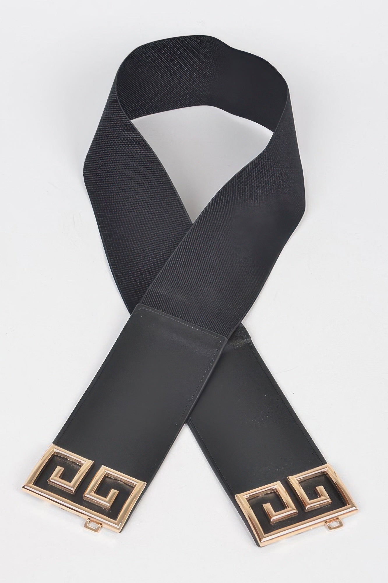 Metal Buckle Elastic Plus Size Belt
