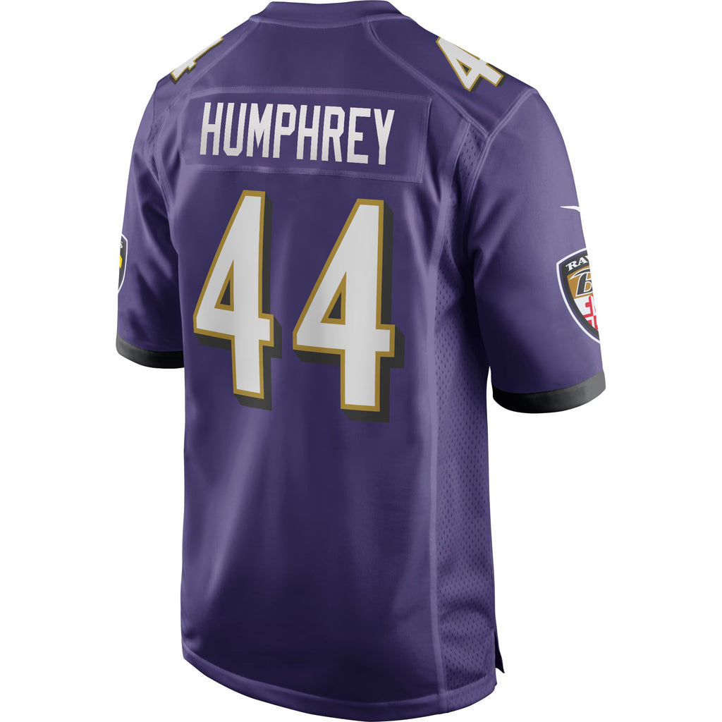 Baltimore Ravens Marlon Humphrey Purple Game Jersey