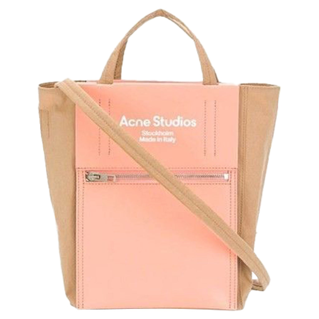 Acne Logo Mini Tote Crossbody Bag Aev