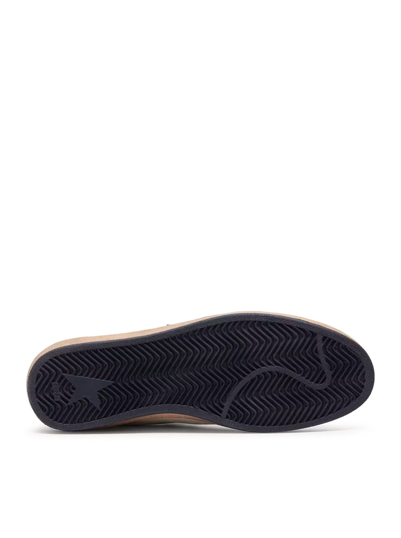 Golden Goose Deluxe Brand Men Ball-Star Sneakers In White Nappa With Black Star