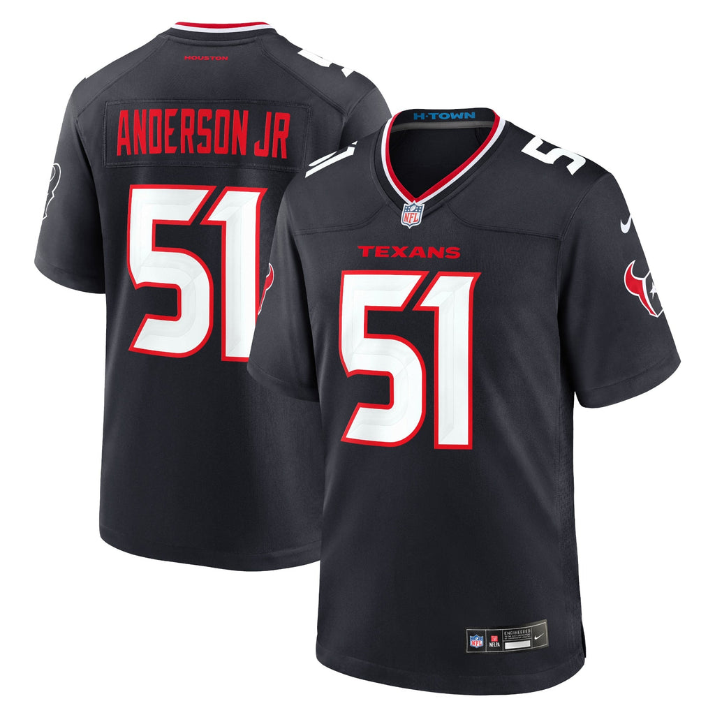 Houston Texans Will Anderson Jr. Navy Game Jersey