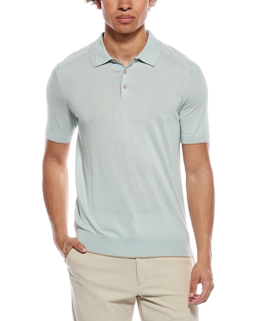 Raffi Jersey Polo Sweater Shirt