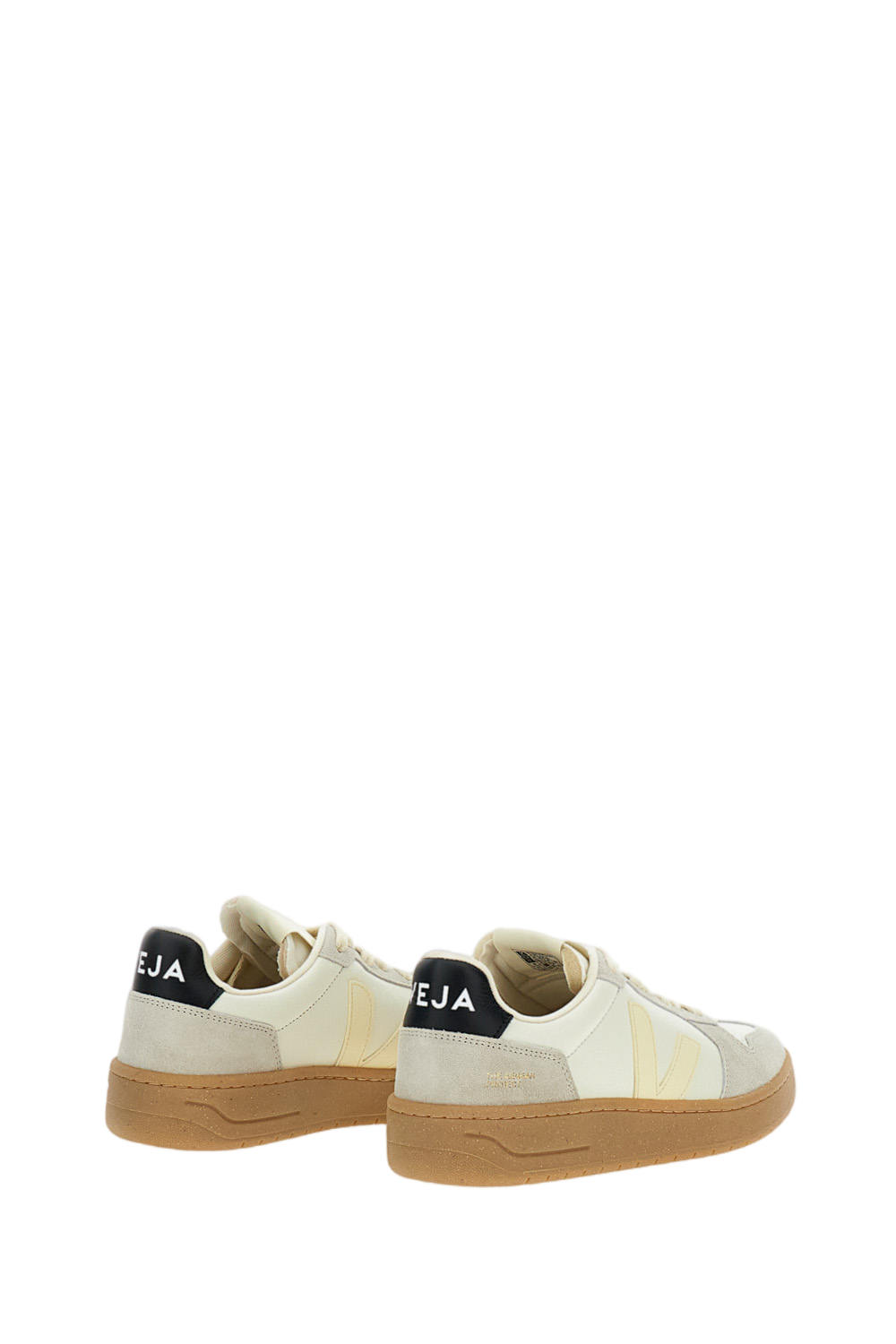 White V82 Leather Sneakers