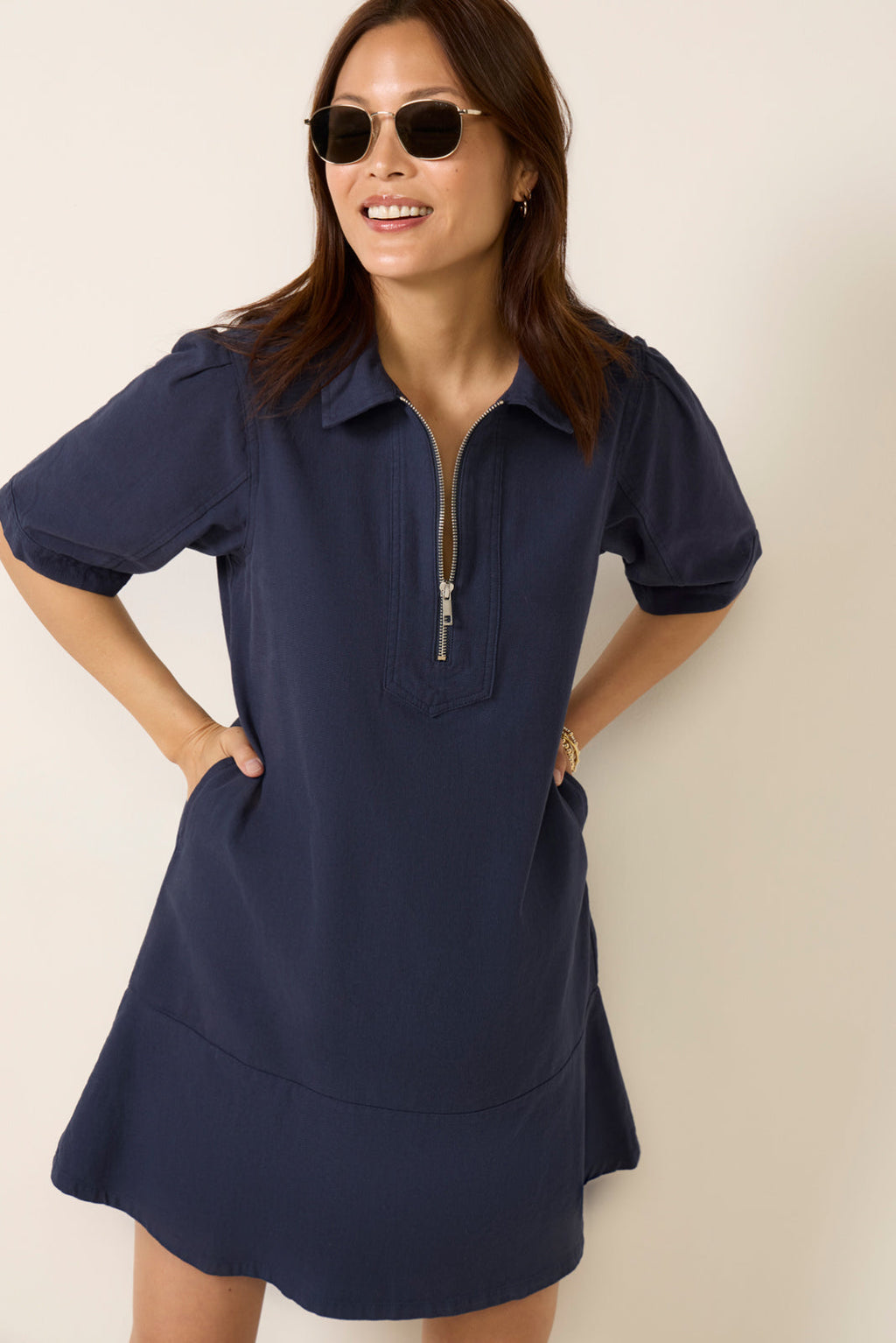 Women's Marel Zip Mini Dress