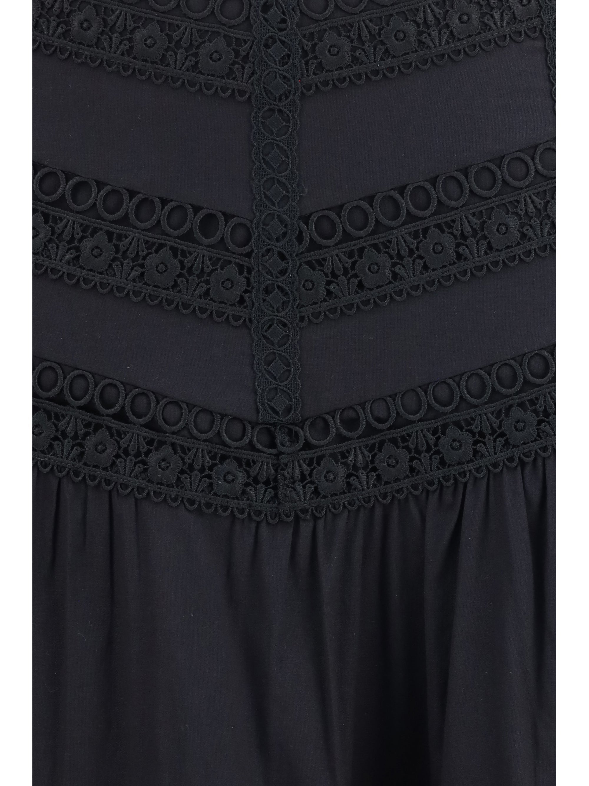 Charo Ruiz Women Serza Long Skirt In Cotton Voile