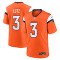 Denver Broncos Wil Lutz Orange Team Game Jersey