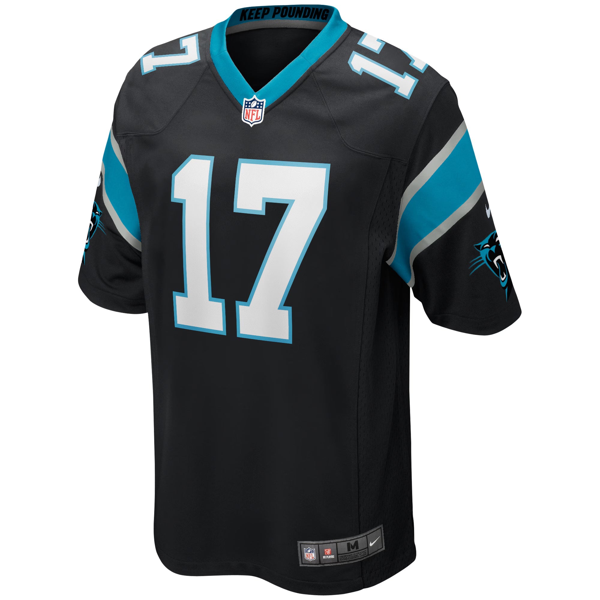 Carolina Panthers Jake Delhomme Black Game Retired Player Jersey