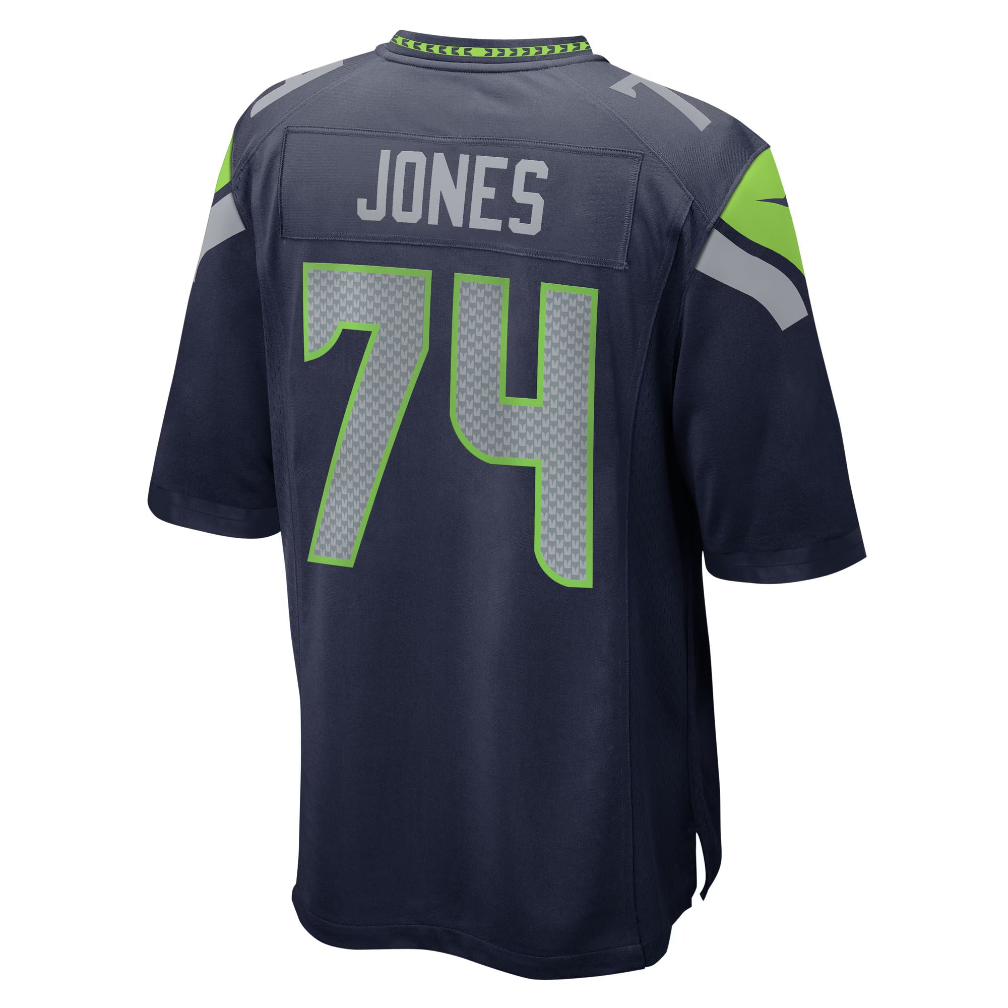 Seattle Seahawks Josh Jones College Navy Team Game Jersey