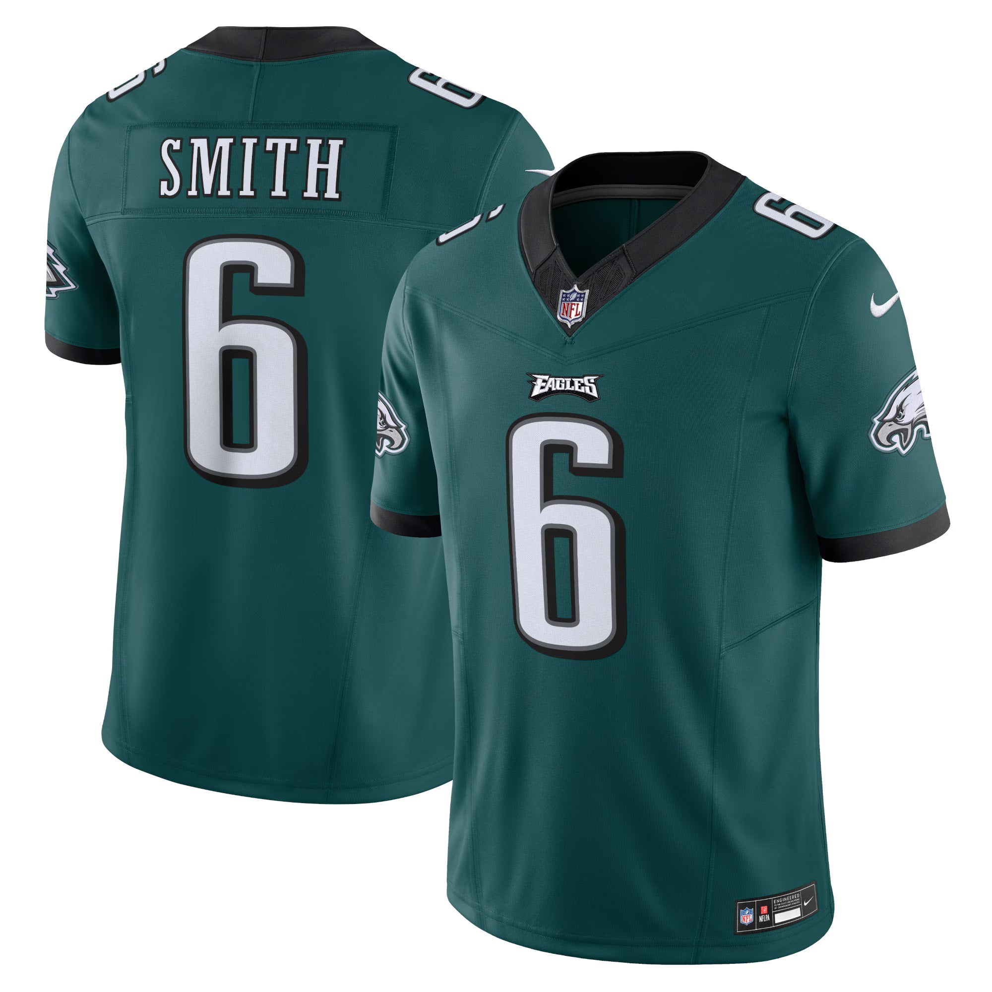 Philadelphia Eagles DeVonta Smith Green Vapor F.U.S.E. Limited Jersey