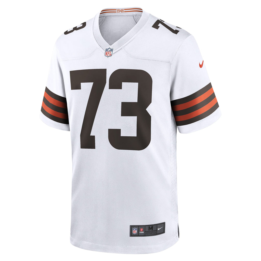 Cleveland Browns Joe Thomas White Retired Game Player Jersey