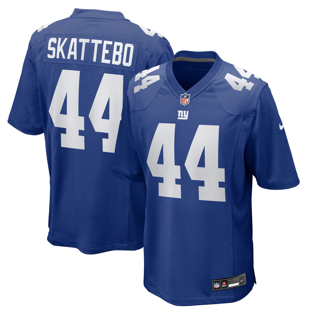New York Giants Cam Skattebo Royal Team Game Player Jersey