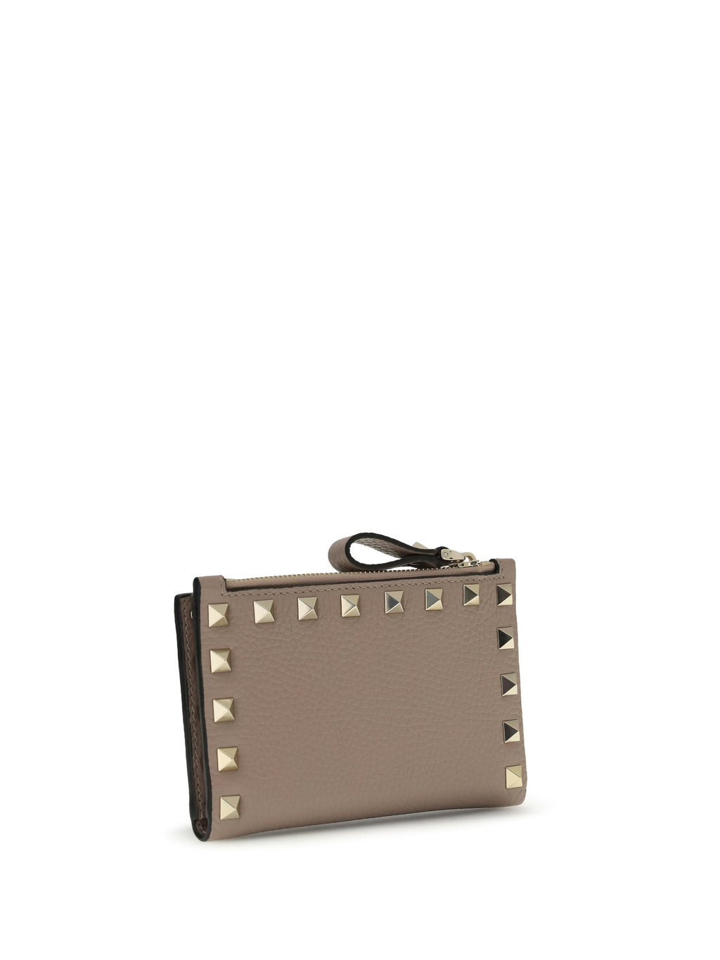 Valentino Garavani Women Rockstud Zip Card Holder