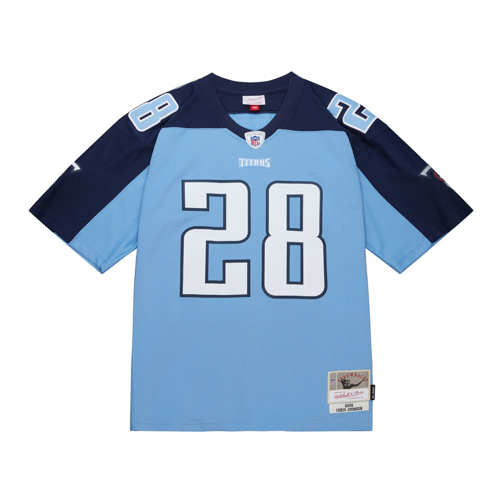 Tennessee Titans Chris Johnson Mitchell & Ness Light Blue Legacy Replica Jersey