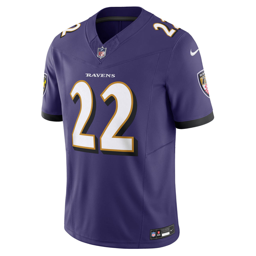 Baltimore Ravens Derrick Henry Purple Vapor F.U.S.E. Limited Jersey