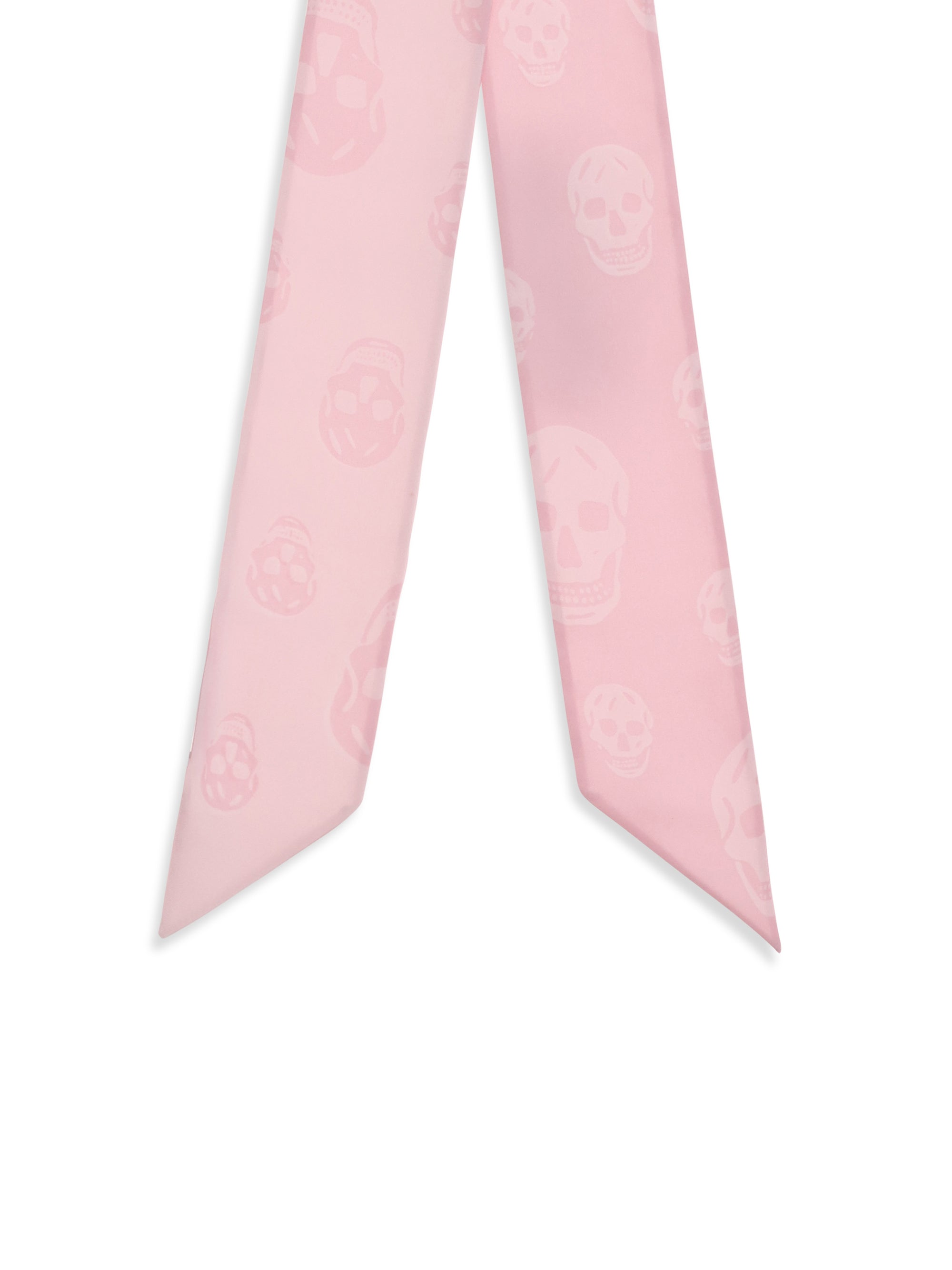 Alexander Mcqueen Women Skull Ribbon Scarf