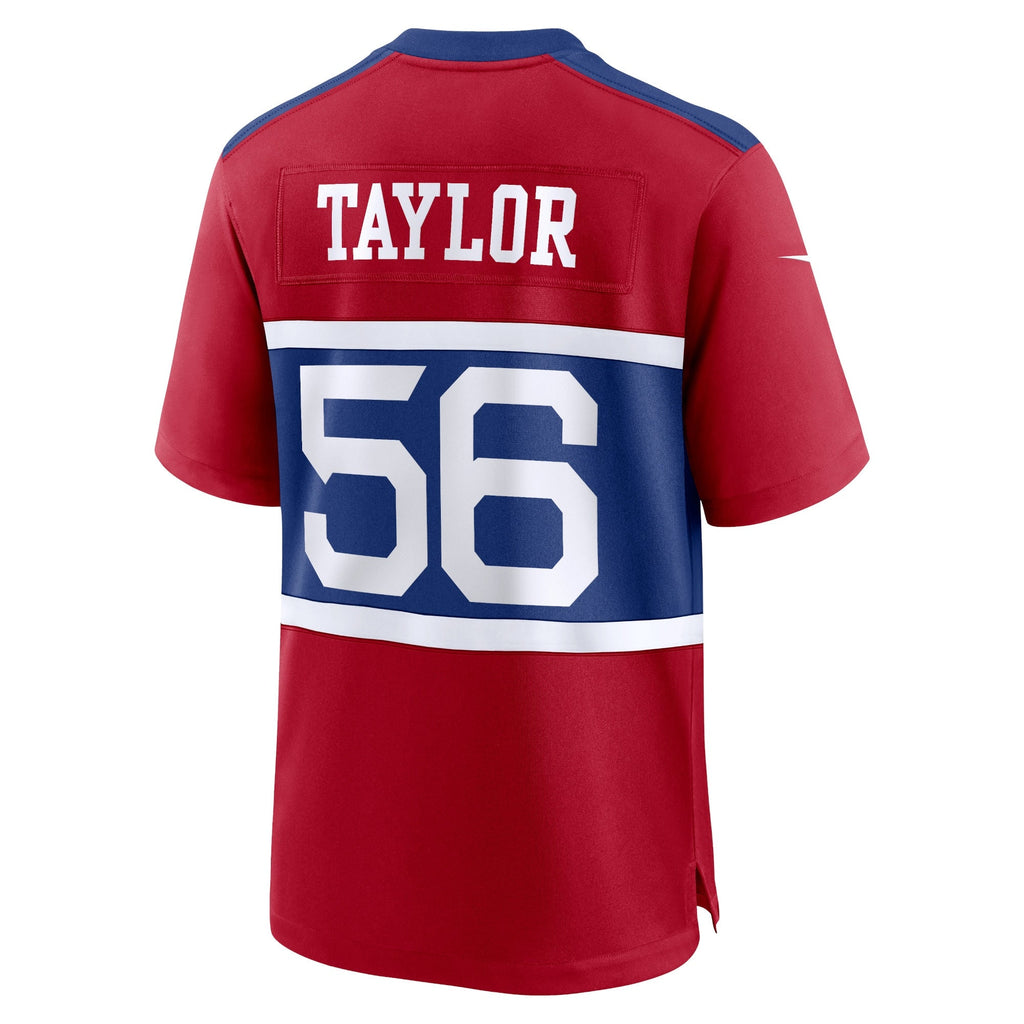 New York Giants Lawrence Taylor Century Red Alternate Retired Player Game Jersey