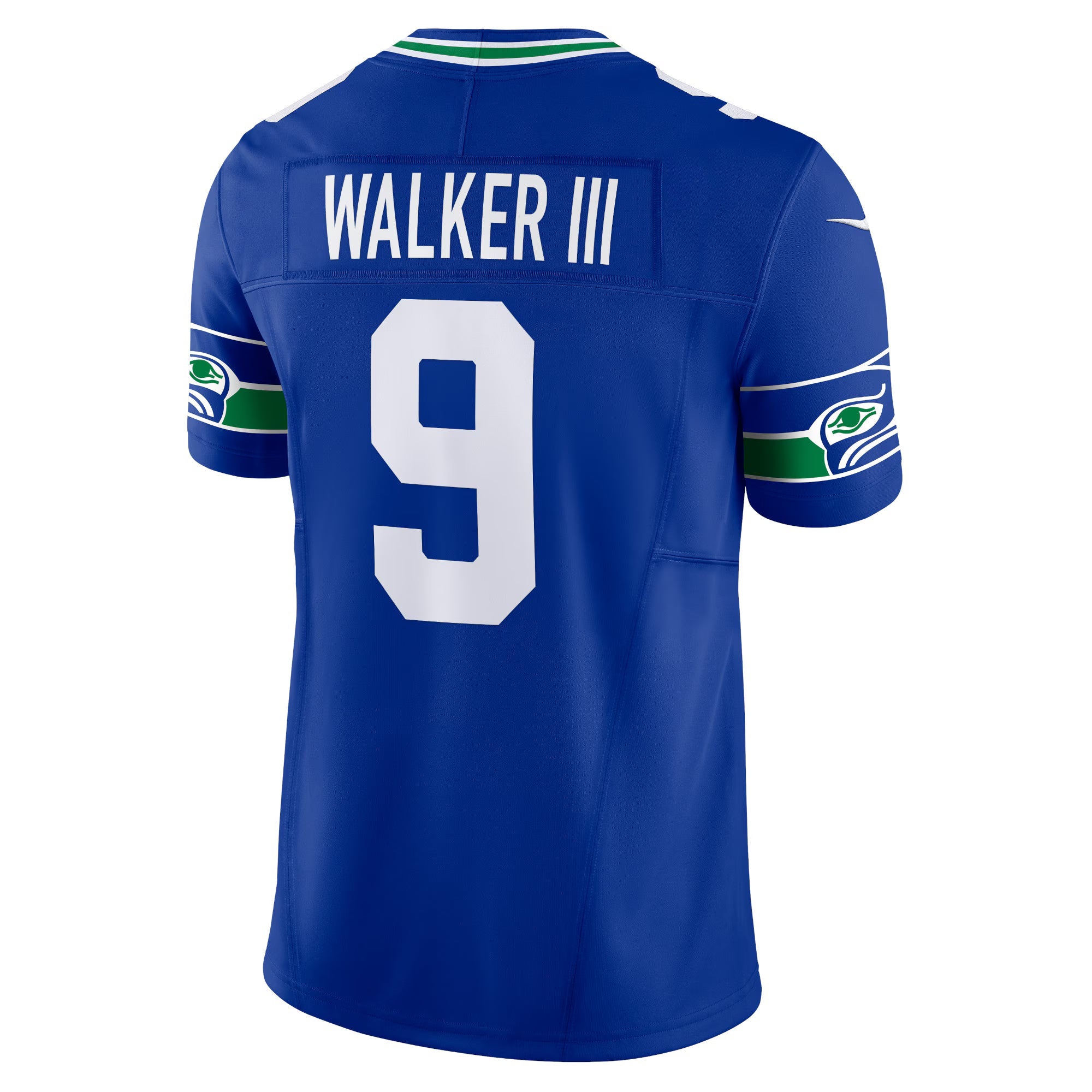 Seattle Seahawks Kenneth Walker III Royal Vapor F.U.S.E. Limited Jersey