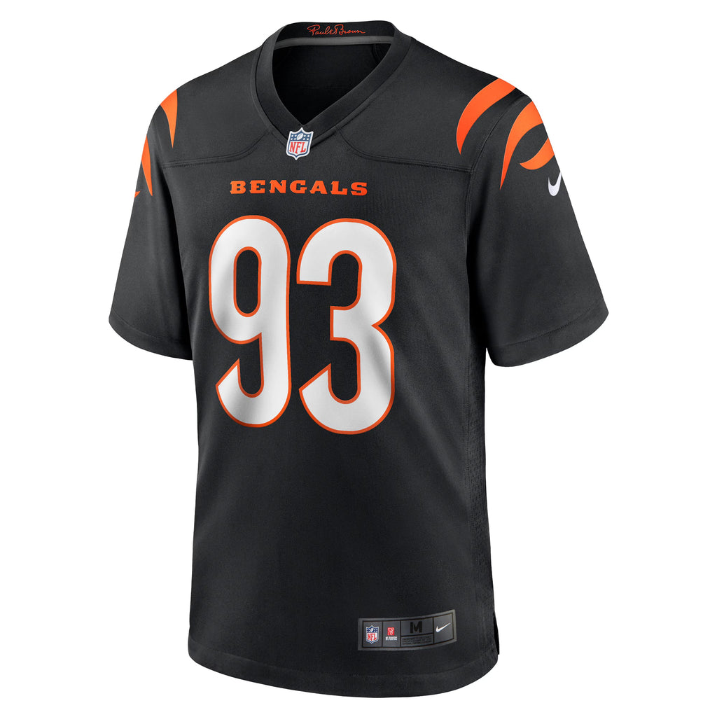 Cincinnati Bengals McKinnley Jackson Black Game Jersey