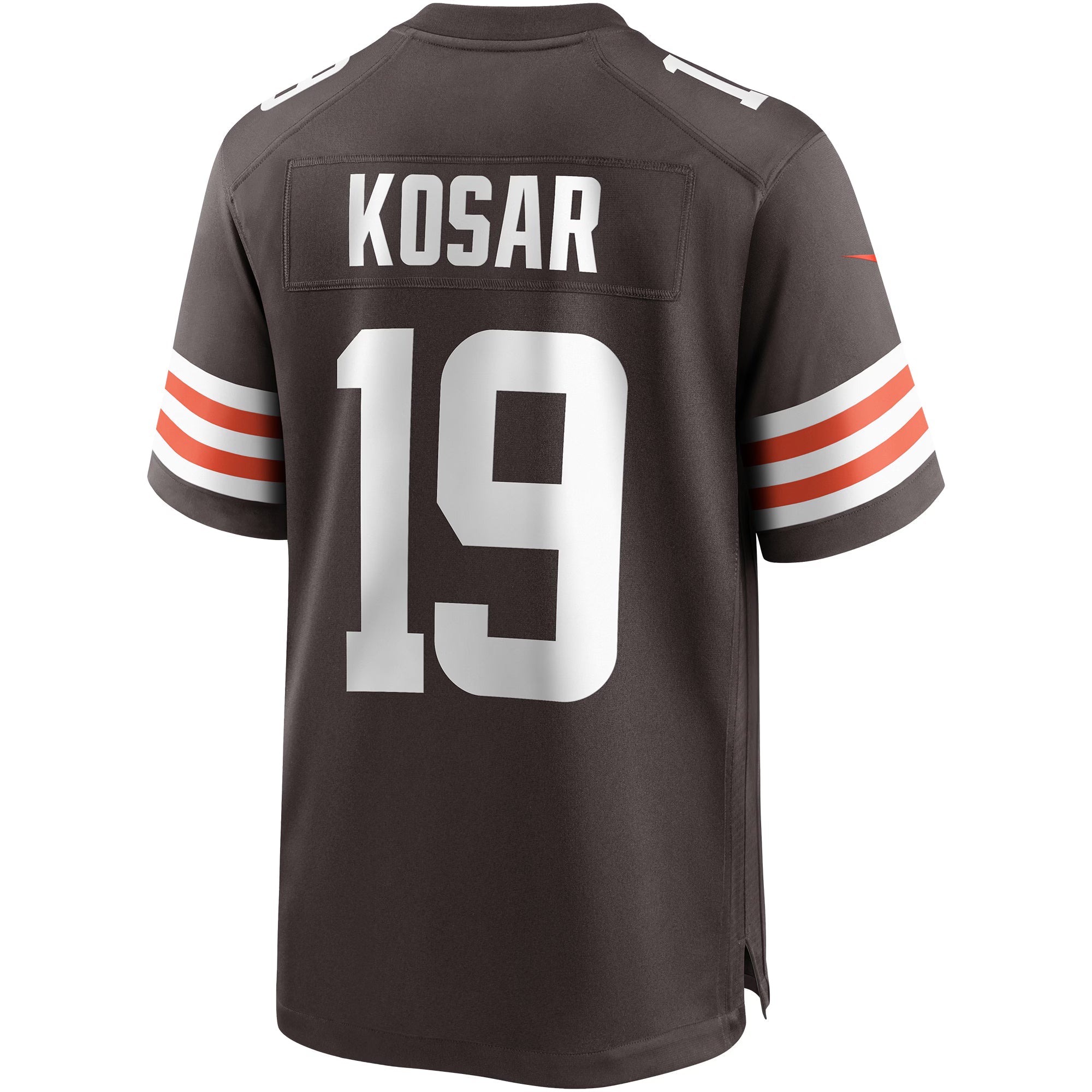 Cleveland Browns Bernie Kosar Brown Game Retired Player Jersey