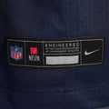 Chicago Bears Elijah Hicks Navy Team Game Jersey